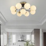Потолочная люстра Arte Milano Neapolis-76408 276408/8+1 BK/GD