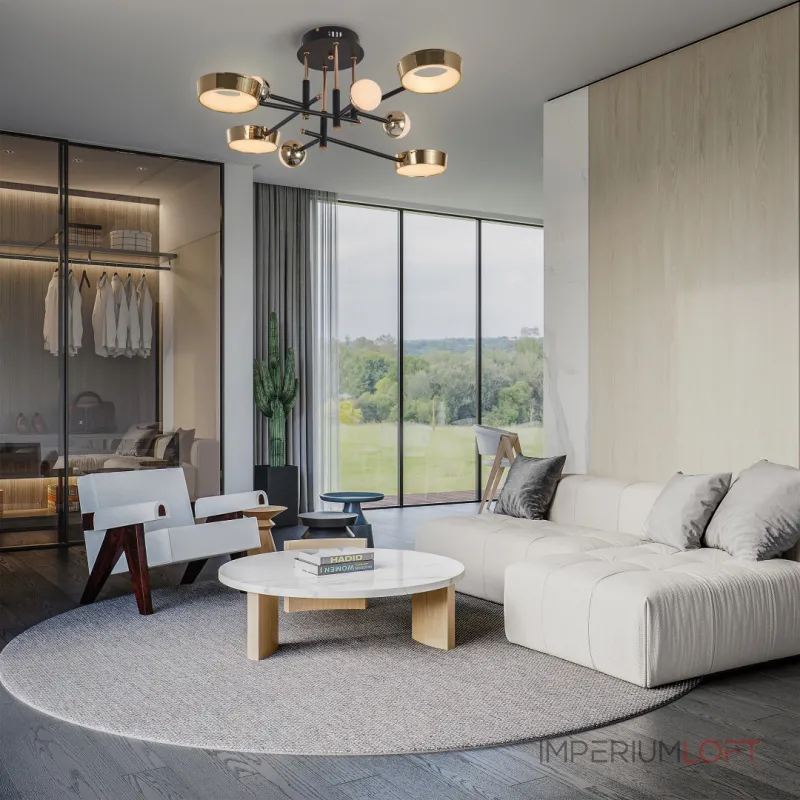 Светильник светодиодный Arte Milano Ferrara-73210 273299/8 BK/GD