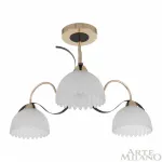 Люстра на штанге Arte Milano Napoli-327306 327306/3 FG+BK