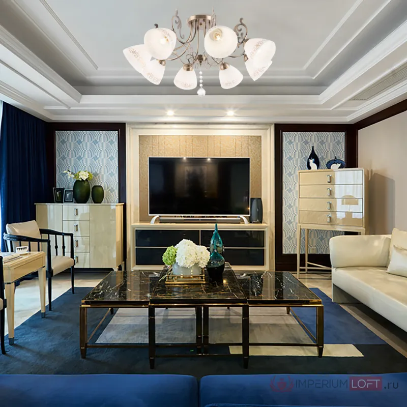 Люстра Arte Milano AM341900 341900/8 AB от ImperiumLoft