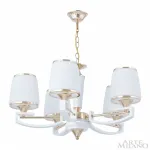 Подвесная люстра Arte Milano Florentia-2457 302457/5 Wh/Gd