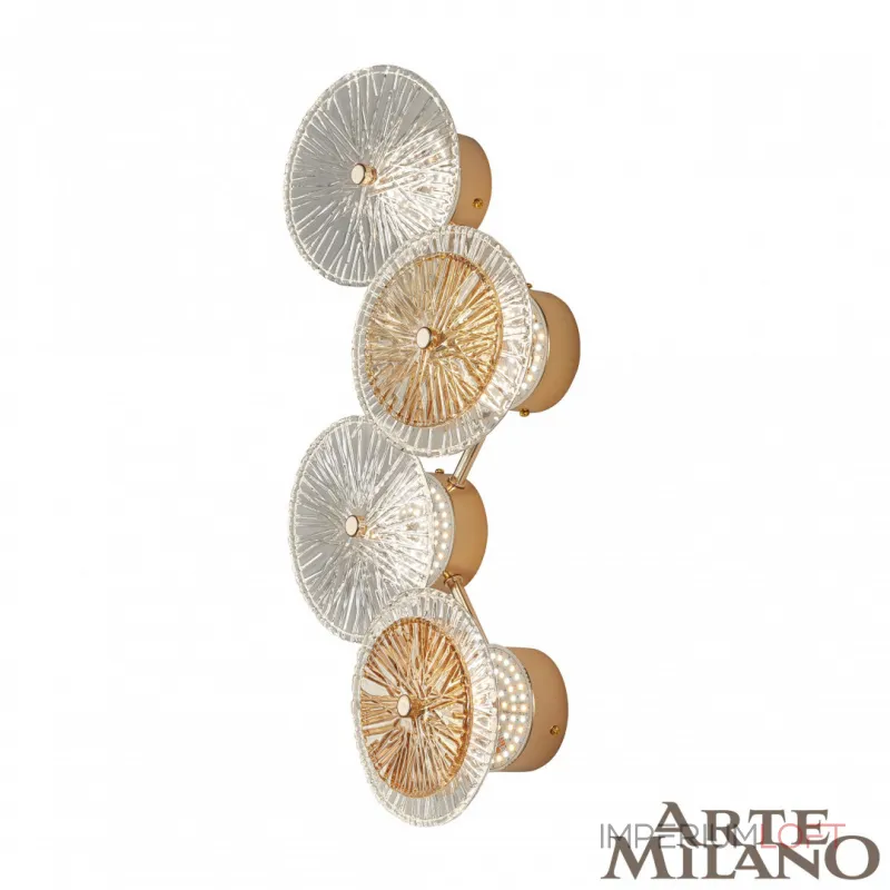 Настенный светильник светодиодный Arte Milano AM-1252B 4.1252B.D250.H500.LED G