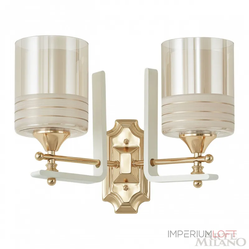Бра Arte Milano Florentia-6087 306087/2W Wh/Gd