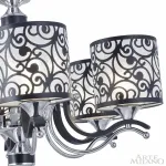 Люстра подвесная Arte Milano Florentia-4957 304957/5 Bk/Ni от ImperiumLoft