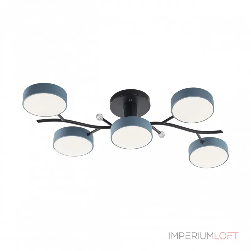 Светильник светодиодный Arte Milano Ferrara 256606/5 Bk/Gr