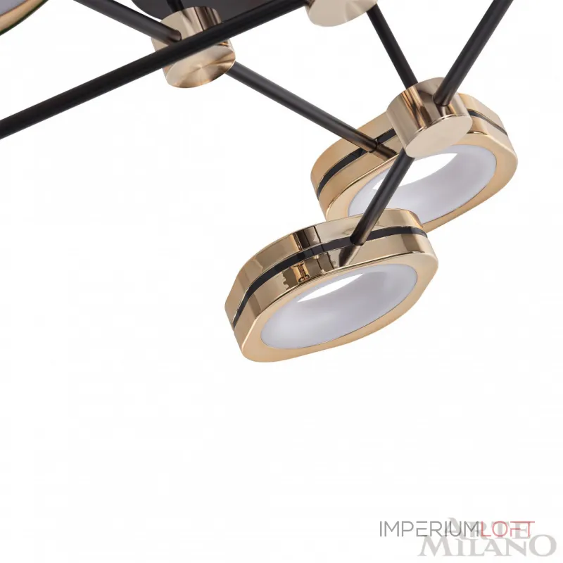 Светильник светодиодный Arte Milano Ferrara-71040 277999/6 BK/GD