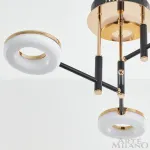 Потолочная люстра Arte Milano Ferrara-72999 272999/3 BK/GD