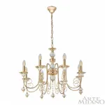 Подвесная люстра Arte Milano AM346109 346109/8 FGD Подвесная люстра Arte Milano AM346109 346109/8 FGD