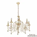 Подвесная люстра Arte Milano AM346109 346109/8 FGD Подвесная люстра Arte Milano AM346109 346109/8 FGD