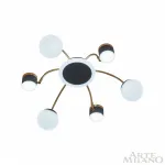 Потолочная люстра Arte Milano Ferrara-71040 272040/6 BK/GD