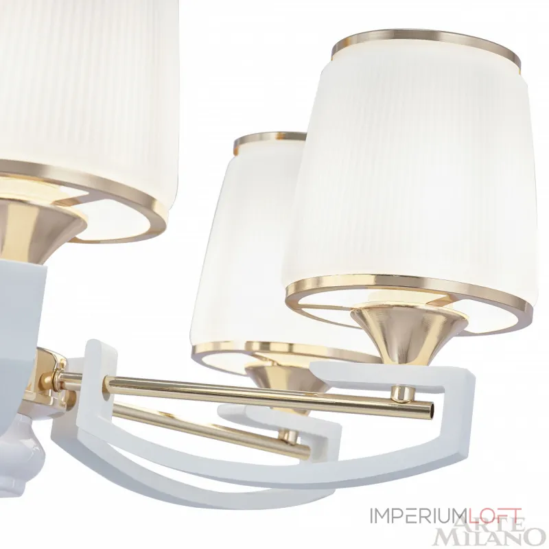 Подвесная люстра Arte Milano Florentia-2457 302457/5 Wh/Gd
