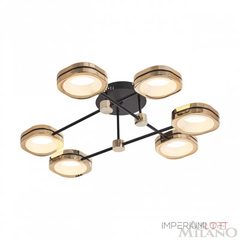 Светильник светодиодный Arte Milano Ferrara-71040 277999/6 BK/GD