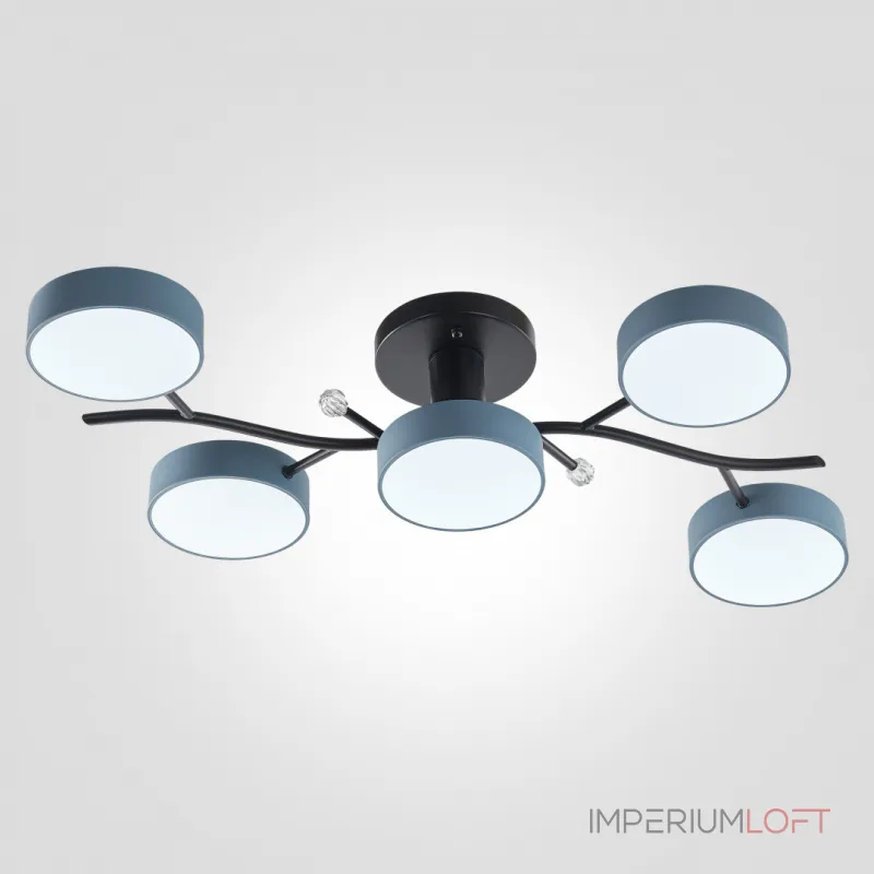 Светильник светодиодный Arte Milano Ferrara 256606/5 Bk/Gr