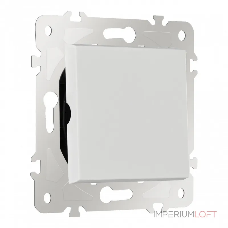 Переключатель одноклавишный перекрёстный, 10AX 250V 203.34-1.white от ImperiumLoft