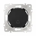 Кнопка дверного звонка, 10A 250V 202.36-1.black от ImperiumLoft