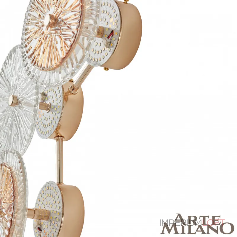 Настенный светильник светодиодный Arte Milano AM-1252B 4.1252B.D250.H500.LED G