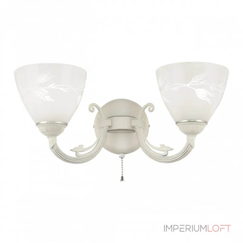 Бра Arte Milano AM343659 343659/2W WT+SL Бра Arte Milano AM343659 343659/2W WT+SL