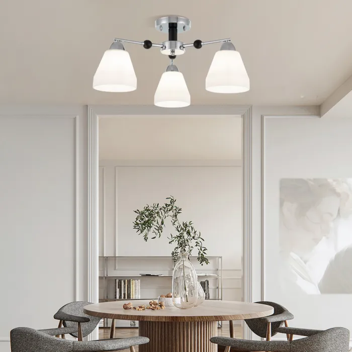 Люстра Arte Milano Napoli-322408 325119/3 CR+BK от ImperiumLoft