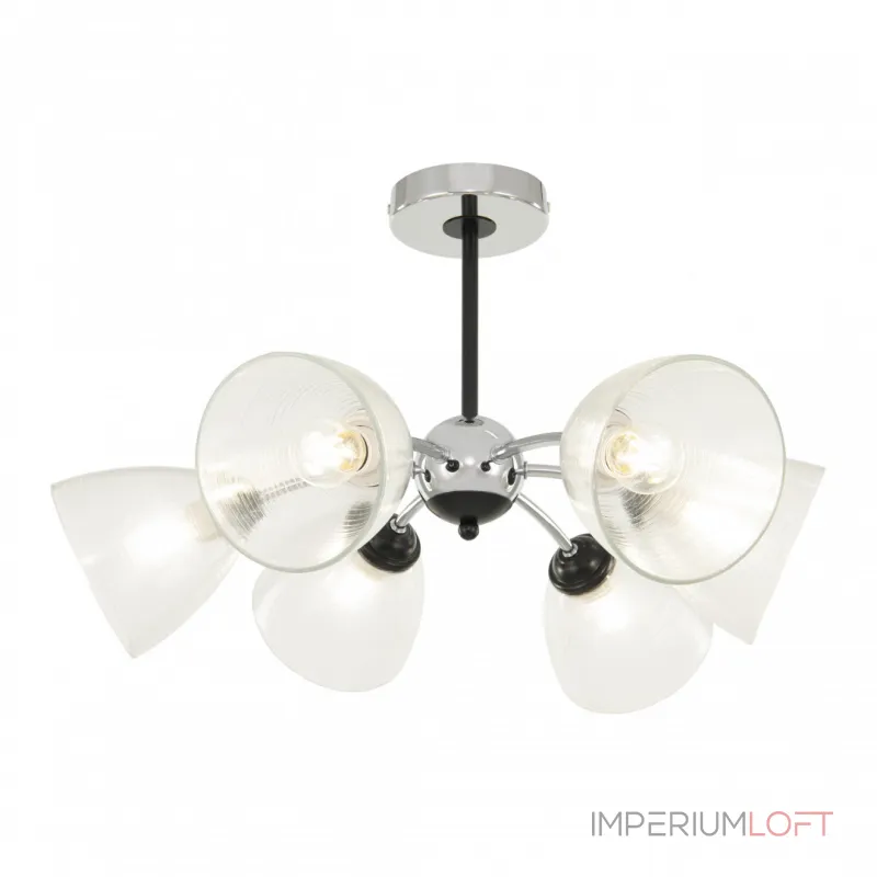 Потолочная люстра Arte Milano Napoli-329007 329007/3+3 CR.BK