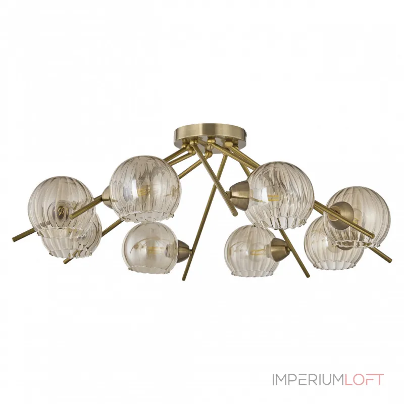 Потолочная люстра Arte Milano AMALFI-322307 322307/8 AB Потолочная люстра Arte Milano AMALFI-322307 322307/8 AB