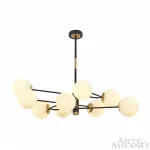 Люстра на штанге Arte Milano Neapolis-72708 272708/9 BK/GD