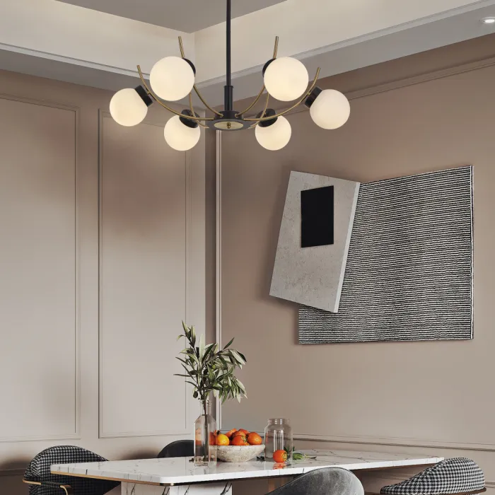 Люстра Arte Milano Neapolis-76169 276169/6 BK/GD от ImperiumLoft