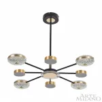 Люстра светодиодная Arte Milano Ferrara-72069 272069/8 BK/GD от ImperiumLoft