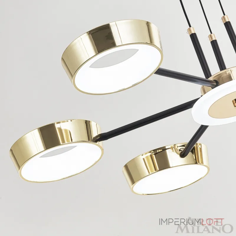 Подвесная люстра Arte Milano Ferrara-71079 271079/6 BK/GD