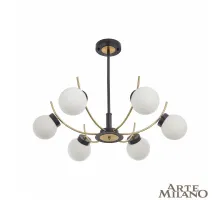 Люстра Arte Milano Neapolis-76169 276169/6 BK/GD
