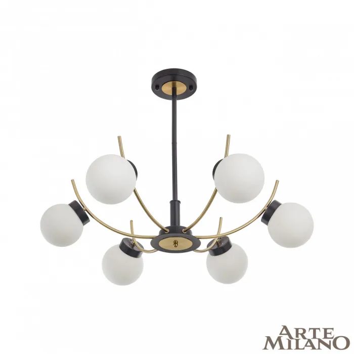 Люстра Arte Milano Neapolis-76169 276169/6 BK/GD от ImperiumLoft