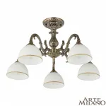 Потолочная люстра Arte Milano AM346410 346410/5 AB