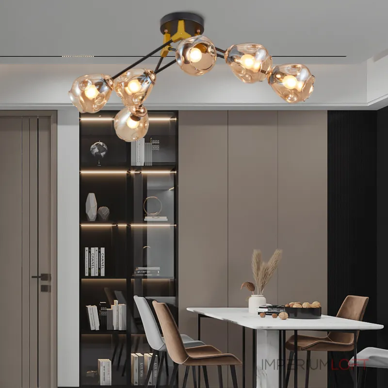 Потолочная люстра Arte Milano AMALFI 252588/6 Br Потолочная люстра Arte Milano AMALFI 252588/6 Br