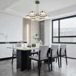 Подвесная люстра Arte Milano Ferrara-71079 271079/6 BK/GD