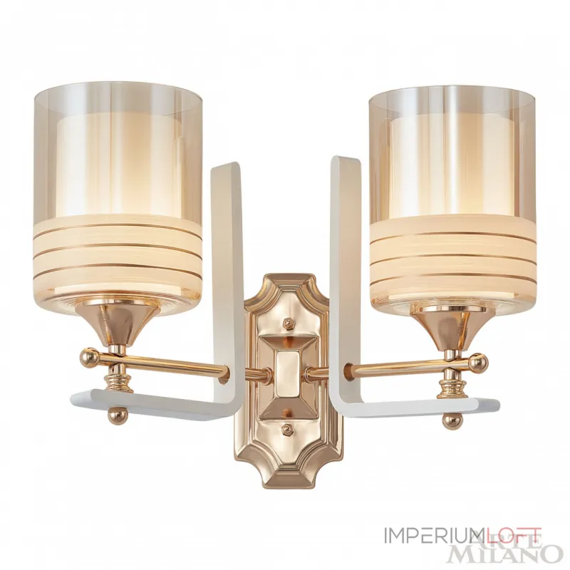 Бра Arte Milano Florentia-6087 306087/2W Wh/Gd