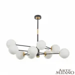 Люстра на штанге Arte Milano Neapolis-72708 272708/9 BK/GD