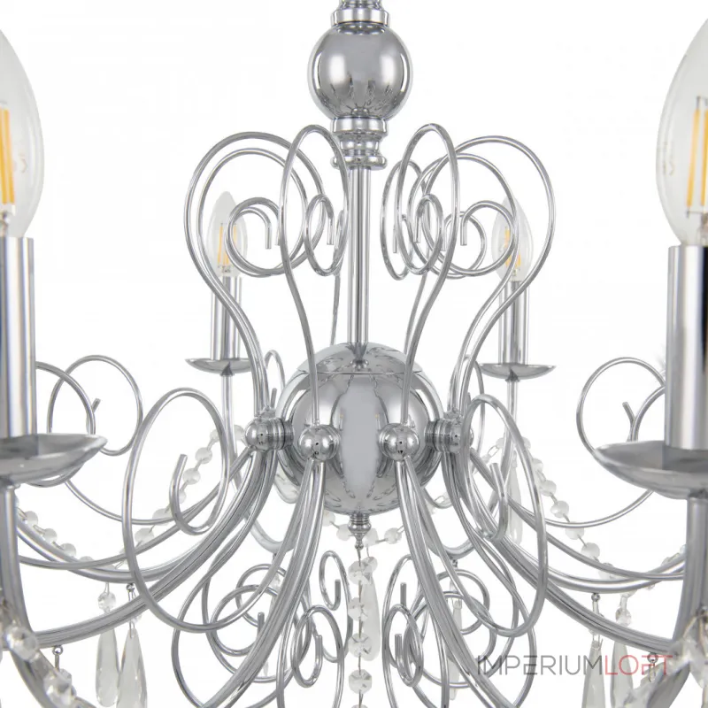 Подвесная люстра Arte Milano AM345620 345620/8 CR Подвесная люстра Arte Milano AM345620 345620/8 CR
