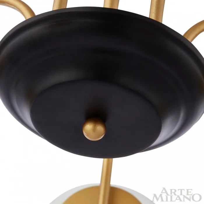 Люстра потолочная Arte Milano AM-Napoli 312066/D700/5 BS/BK от ImperiumLoft