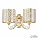 Бра Arte Milano Florentia-3387 303387/2W Wh/Gd от ImperiumLoft