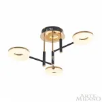 Потолочная люстра Arte Milano Ferrara-72999 272999/3 BK/GD
