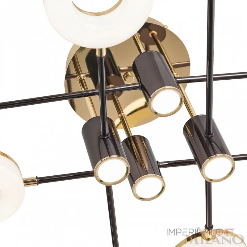 Светильник светодиодный Arte Milano Ferrara-71399 271399/8 BK/GD
