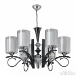 Подвесная люстра Arte Milano Florentia-9167 309167/6 Bk/Ni