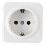 Розетка с заземлением и шторками, 16A 250V 310.40-1.white