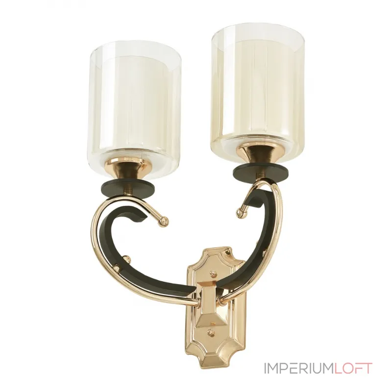 Бра Arte Milano Florentia-2237 302237/2W Bk/Gd