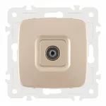 Розетка TV 205.43-1.shampan от ImperiumLoft