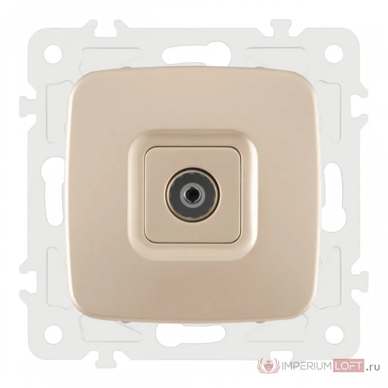 Розетка TV 205.43-1.shampan от ImperiumLoft