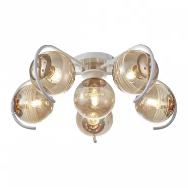 Люстра Arte Milano AMALFI-326208 326208/5+1 WH+FG
