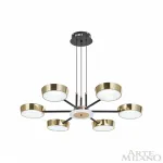 Подвесная люстра Arte Milano Ferrara-71079 271079/6 BK/GD