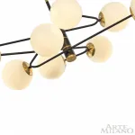 Люстра на штанге Arte Milano Neapolis-72708 272708/9 BK/GD
