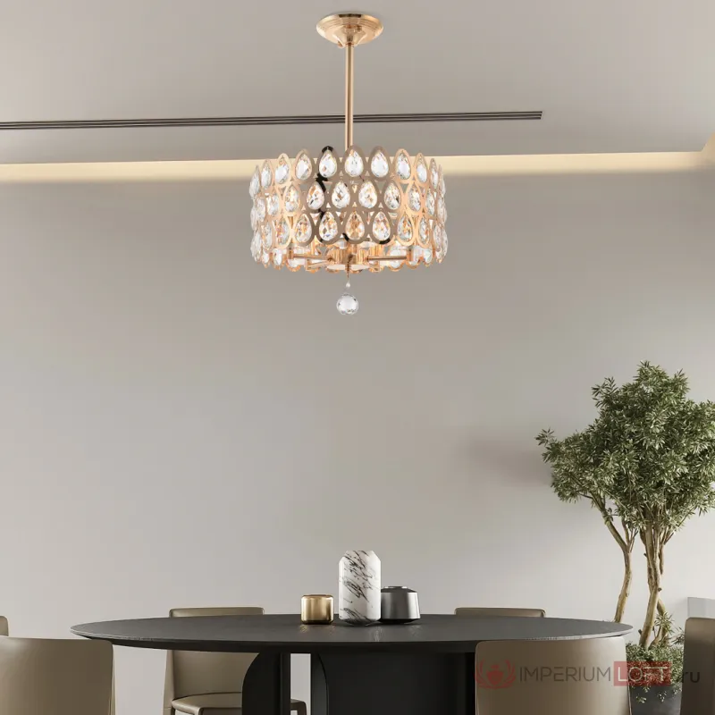 Люстра Arte Milano Sorrento-1019 371019/5/300/390 GD от ImperiumLoft