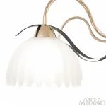 Люстра на штанге Arte Milano Napoli-327306 327306/3 FG+BK